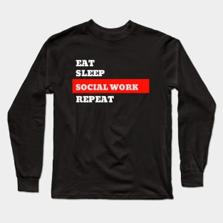 Social Worker T-Shirt Long Sleeve T-Shirt